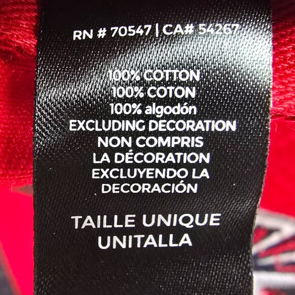 Atlanta Falcons Hat NFL Football โ47 Brand Clean Up Dad Cap Red OSFA Adjustable - Picture 7 of 8